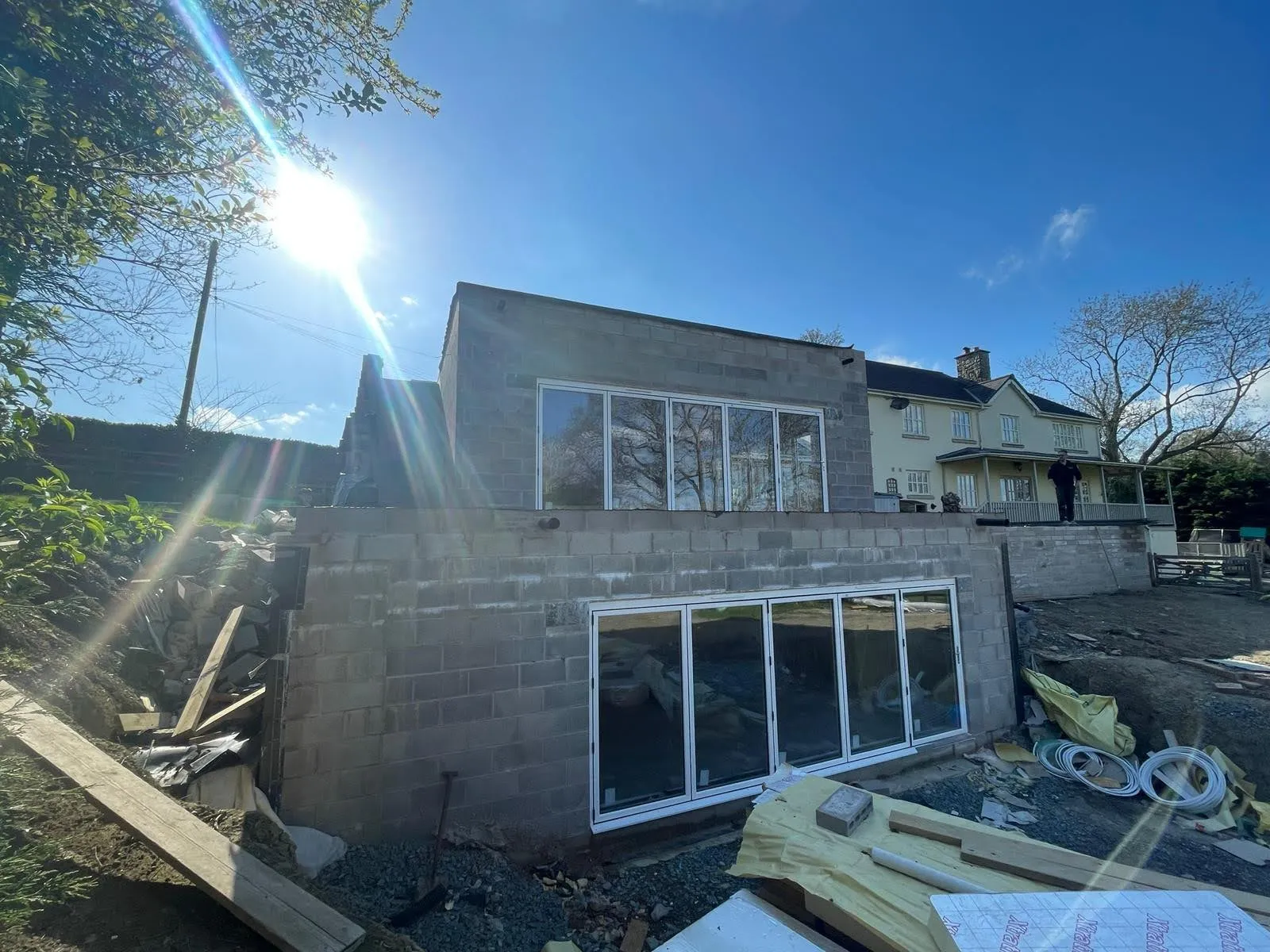 Rear extension & bifolds